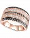 Le Vian Exotics Diamond Multi-Row Statement Ring (1-3/8 ct. t. w. ) in 14k Rose Gold
