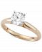 Macy's Star Signature Diamond Solitaire Engagement Ring (1 ct. t. w. ) in 14k White or Yellow Gold
