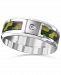 Men's Diamond Camo Ring (1/20 ct. t. w. ) in Stainless Steel
