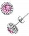 Giani Bernini Pave Cubic Zirconia Stud Earrings (1-3/4 ct. t. w. ) in Sterling Silver, Created for Macy's