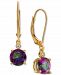Mystic Quartz (2-1/4 ct. t. w. ) & Diamond Accent Drop Earrings in 14k Gold