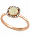 Aurora by Effy Opal (3/4 ct. t. w. ) and Diamond Accent Ring in 14k Rose Gold