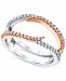 Diamond Enhancer Ring Guard (1/3 ct. t. w. ) in 14k White Gold and 14k Rose Gold