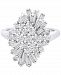 Wrapped in Love Diamond (1 ct. t. w. ) Starburst Statement Ring in 14k White Gold, Created for Macy's