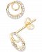 Elsie May Diamond Spiral Stud Earrings (1/8 ct. t. w. ) in 14k Gold