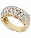 Diamond Three-Row Anniversary Band (2 ct. t. w. ) in 14k White Gold or 14k Gold