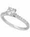 Forever Grown Diamonds Lab-Created Diamond Cluster Ring (1/3 ct. t. w. ) in Sterling Silver