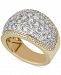 Diamond Pave Band (3 ct. t. w. ) in 14k Gold & 14k White Gold