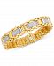 Men's Diamond Cluster Watch Link Bracelet (1-1/2 ct. t. w. ) in 10k Gold