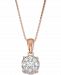 Diamond Pendant Necklace (1/3 ct. t. w. ) in 14k Gold, White Gold or Rose Gold