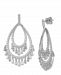 Diamond Chandelier Drop Earrings (3-1/2 ct. t. w. ) in 14k White Gold