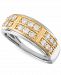 Men's Diamond Ring (3/4 ct. t. w. ) in 10k Gold & White Gold