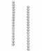 Diamond Linear Drop Earrings (1 ct. t. w. ) in 14k White Gold