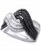 Wrapped in Love Diamond Wavy Ring (1 ct. t. w. ) in Sterling Silver, Created for Macy's