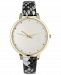 Inc International Concepts Women's Gray Faux Snake Strap Watch 38mm, Created for Macy's