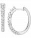 Diamond Graduated Hoop Earrings (1-1/2 ct. t. w. ) in 14k White Gold