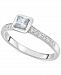 Diamond Princess Engagement Ring (1/3 ct. t. w. ) in 14k White or Yellow Gold
