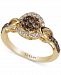 Le Vian Chocolatier Framed Clusters Diamond Ring (5/8 ct. t. w. ) in 14k Gold
