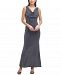 Vince Camuto Petite Cowlneck Jersey Gown