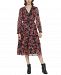 Jessica Howard Petite Printed A-Line Midi Dress