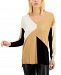 Inc International Concepts Petite Colorblock Sweater, Created for Macy's