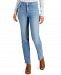 Style & Co Petite High-Rise Natural Straight-Leg Jean, Created for Macy's