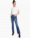 Style & Co Petite Button-Fly Bootcut Jeans, Created for Macy's