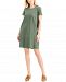 Style & Co Petite Cotton T-Shirt Dress, Created for Macy's