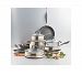 Belgique Nonstick Aluminum Champagne 12-Pc. Cookware Set, Created for Macy's