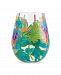 Enesco Lolita Tropical Vibes Stemless Wine Glass