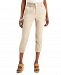 Inc International Concepts Petite Paperbag-Waist Cropped Pants, Created for Macy's