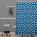 Deny Designs Holli Zollinger Denim Picket Shower Curtain Bedding