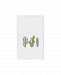 Linum Home Mila Embroidered Turkish Cotton Hand Towel Bedding