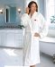 Linum Home Terry Bathrobe Embroidered with "I Love You" Bedding