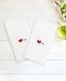 Linum Home Denzi 2-Pack of Hand Towels Embroidered with "I Love You" Bedding