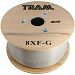 Tram 8XF-G RG8X 500ft Roll Tramflex Double Shield Coaxial Cable with Gray Jacket