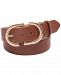 Inc International Concepts Textured Buckle Belt, Created for Macy's