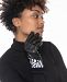 Inc International Concepts Animal-Print-Trim Faux Leather Gloves, Created for Macy's