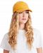 Steve Madden Satin-Lined Faux Leather Quilted Baseball Cap