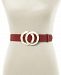 Inc International Concepts Two-Tone Double-Circle Buckle Belt, Created for Macy's