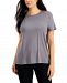 Alfani Petite Solid Top, Created for Macy's