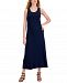Style & Co Solid Maxi Knit Dress, Created for Macy's