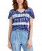 Style & Co Petite Cotton Tie-Dyed T-Shirt, Created for Macy's