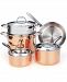 Cooks Standard 8-Piece Multi-Ply Clad Cookware Set, Stainless Steel