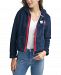 Tommy Jeans Cropped Fleece Zip-Up Hooded Jacket