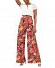 French Connection Floral-Print Wide-Leg Pants