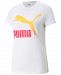 Puma Women's Cotton Classic Logo T-Shirt