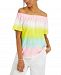 Charter Club Ombre Off-The-Shoulder Top, Created for Macy's