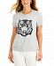 Charter Club Tiger-Graphic T-Shirt, Created for Macy's