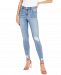 Inc International Concepts Mid Rise Rip & Repair Skinny Jeans, Created for Macy's